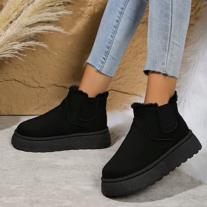 Bottes Style Hiver Femme