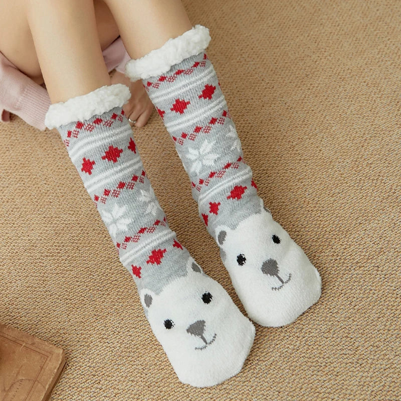 Chaussettes Chaudes Femme – Doublées, Hiver, Kawaii