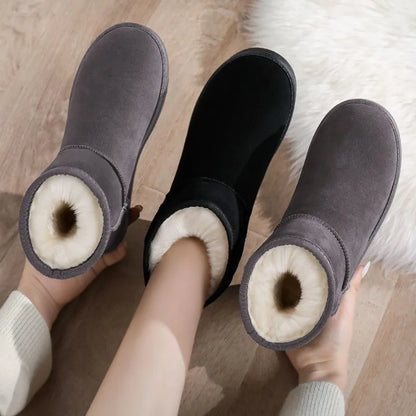 Bottes d'hiver en coton pour femmes