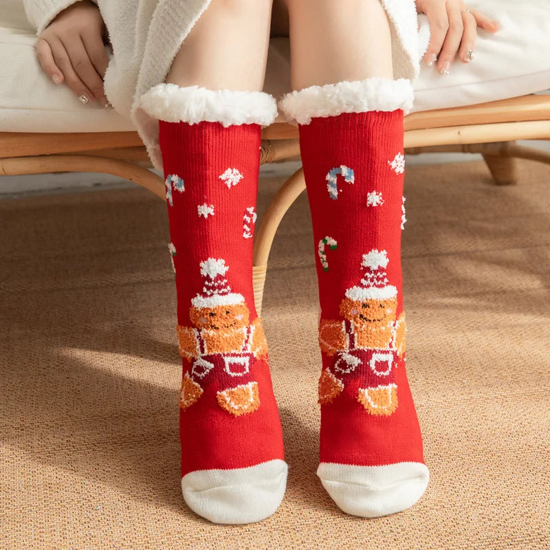 Chaussettes Chaudes Femme – Doublées, Hiver, Kawaii