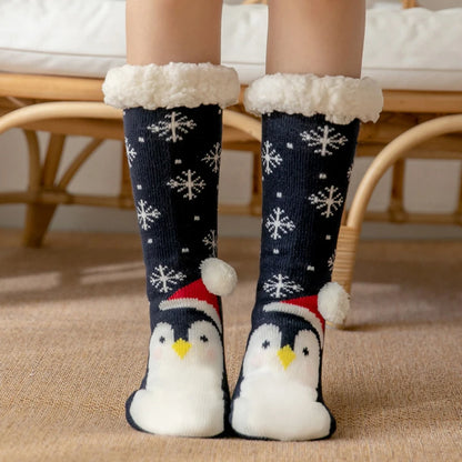 Chaussettes Chaudes Femme – Doublées, Hiver, Kawaii