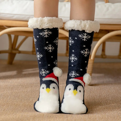 Chaussettes Chaudes Femme – Doublées, Hiver, Kawaii