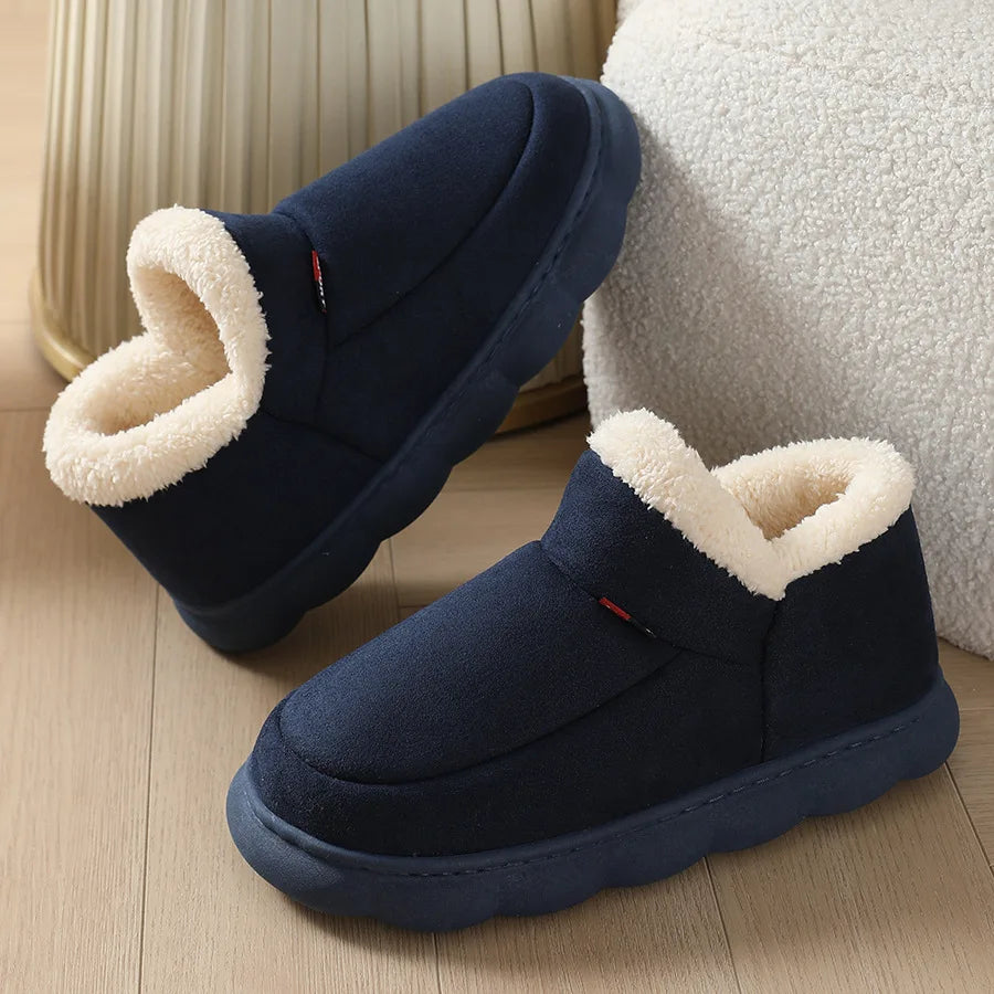 Chaussons d'hiver en peluche Smile PoP