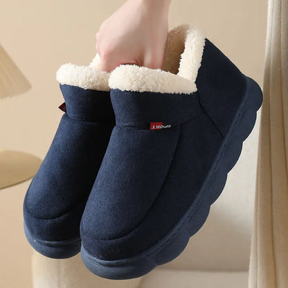 Chaussons d'hiver en peluche Smile PoP