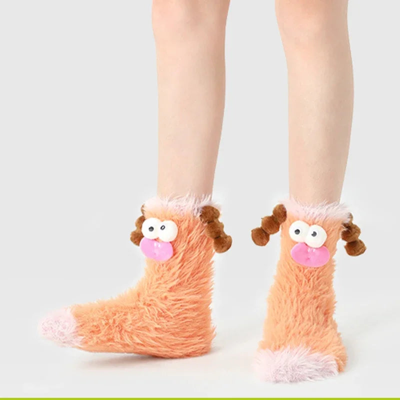 Chaussettes Hiver -  Kawaii Style Cartoon