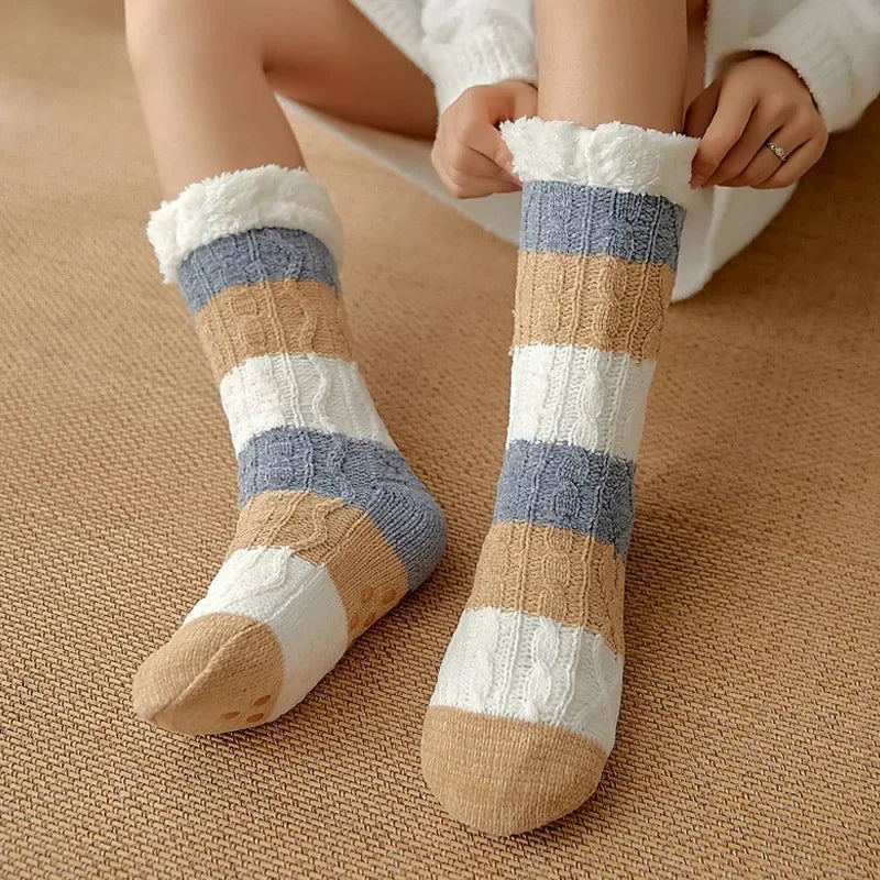 Chaussettes Chaleur Douce Antidérapantes