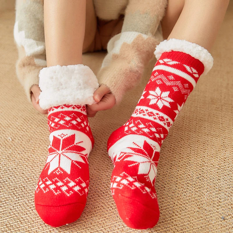 Chaussettes Chaudes Femme – Doublées, Hiver, Kawaii