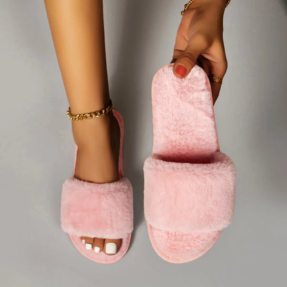 Chaussons Fourrés Femme