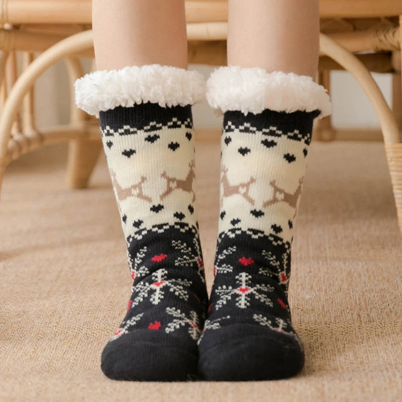 Chaussettes Chaudes Femme – Doublées, Hiver, Kawaii